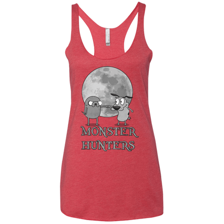 T-Shirts Vintage Red / X-Small Monster Hunters Women's Triblend Racerback Tank