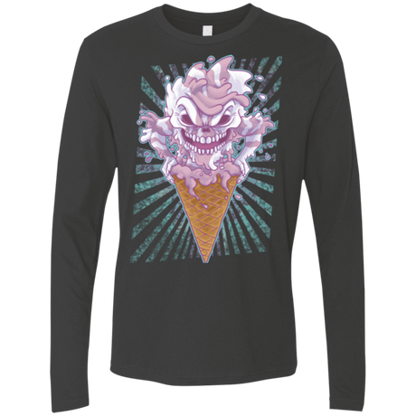 T-Shirts Heavy Metal / Small Monster Ice Cream Men's Premium Long Sleeve