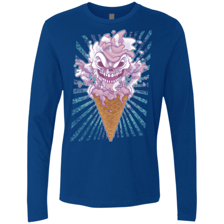 T-Shirts Royal / Small Monster Ice Cream Men's Premium Long Sleeve