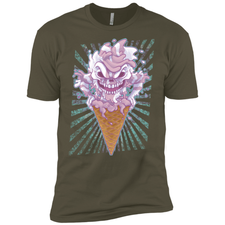 T-Shirts Military Green / X-Small Monster Ice Cream Men's Premium T-Shirt