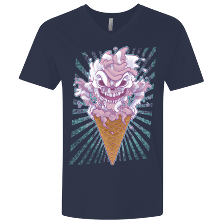 T-Shirts Midnight Navy / X-Small Monster Ice Cream Men's Premium V-Neck