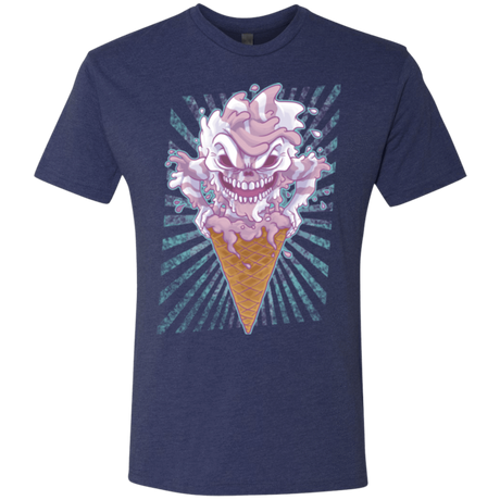 T-Shirts Vintage Navy / Small Monster Ice Cream Men's Triblend T-Shirt