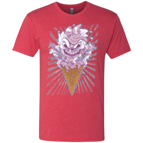 T-Shirts Vintage Red / Small Monster Ice Cream Men's Triblend T-Shirt