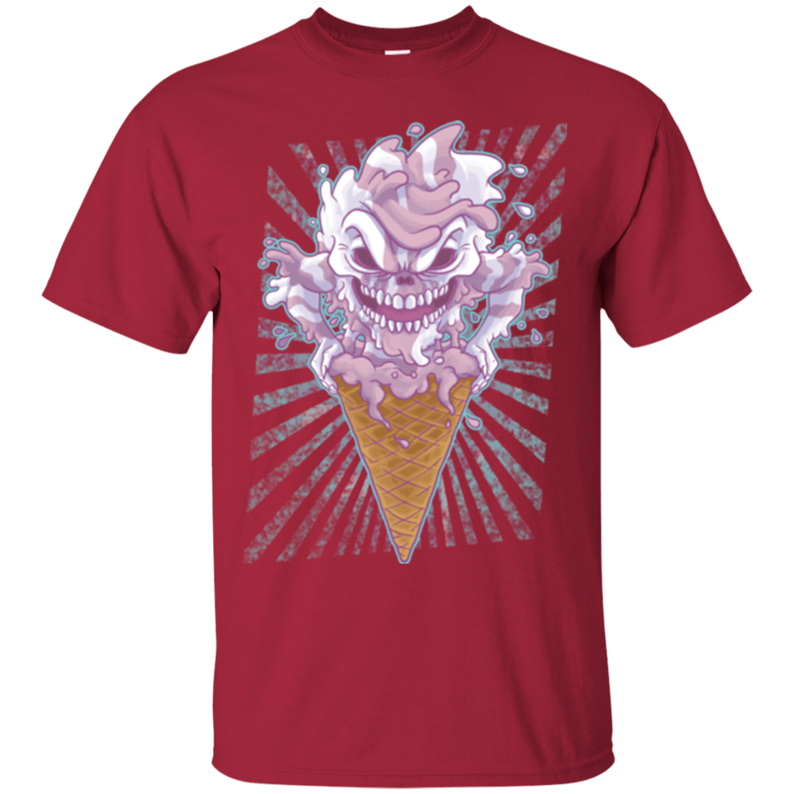 T-Shirts Cardinal / Small Monster Ice Cream T-Shirt