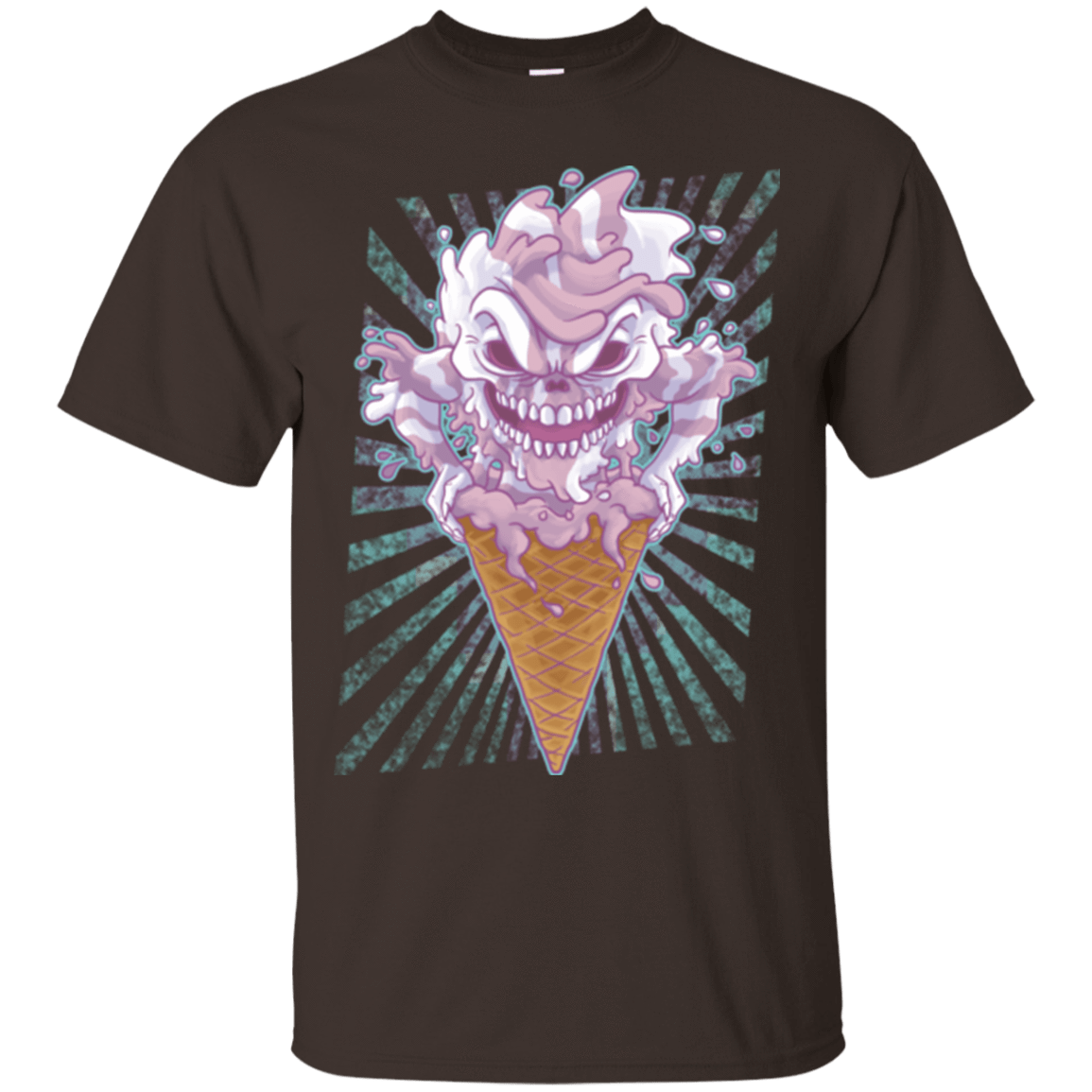 T-Shirts Dark Chocolate / Small Monster Ice Cream T-Shirt
