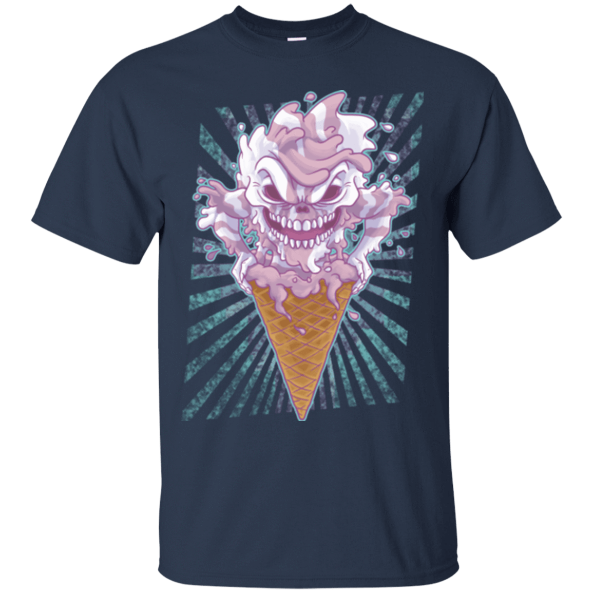 T-Shirts Navy / Small Monster Ice Cream T-Shirt