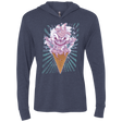 T-Shirts Vintage Navy / X-Small Monster Ice Cream Triblend Long Sleeve Hoodie Tee