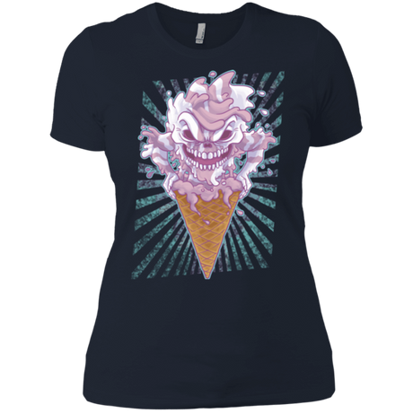 T-Shirts Midnight Navy / X-Small Monster Ice Cream Women's Premium T-Shirt