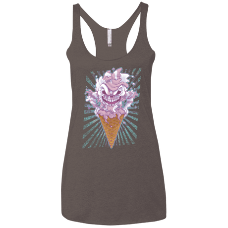 T-Shirts Macchiato / X-Small Monster Ice Cream Women's Triblend Racerback Tank