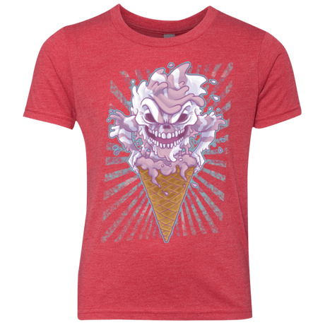 T-Shirts Vintage Red / YXS Monster Ice Cream Youth Triblend T-Shirt
