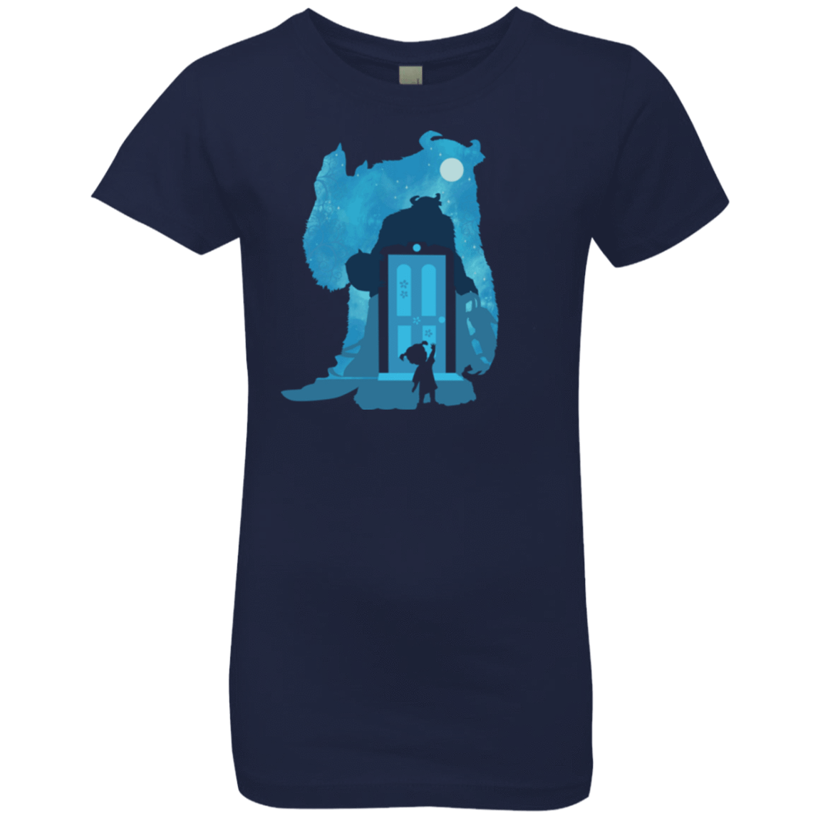 T-Shirts Midnight Navy / YXS Monster Portrait Girls Premium T-Shirt