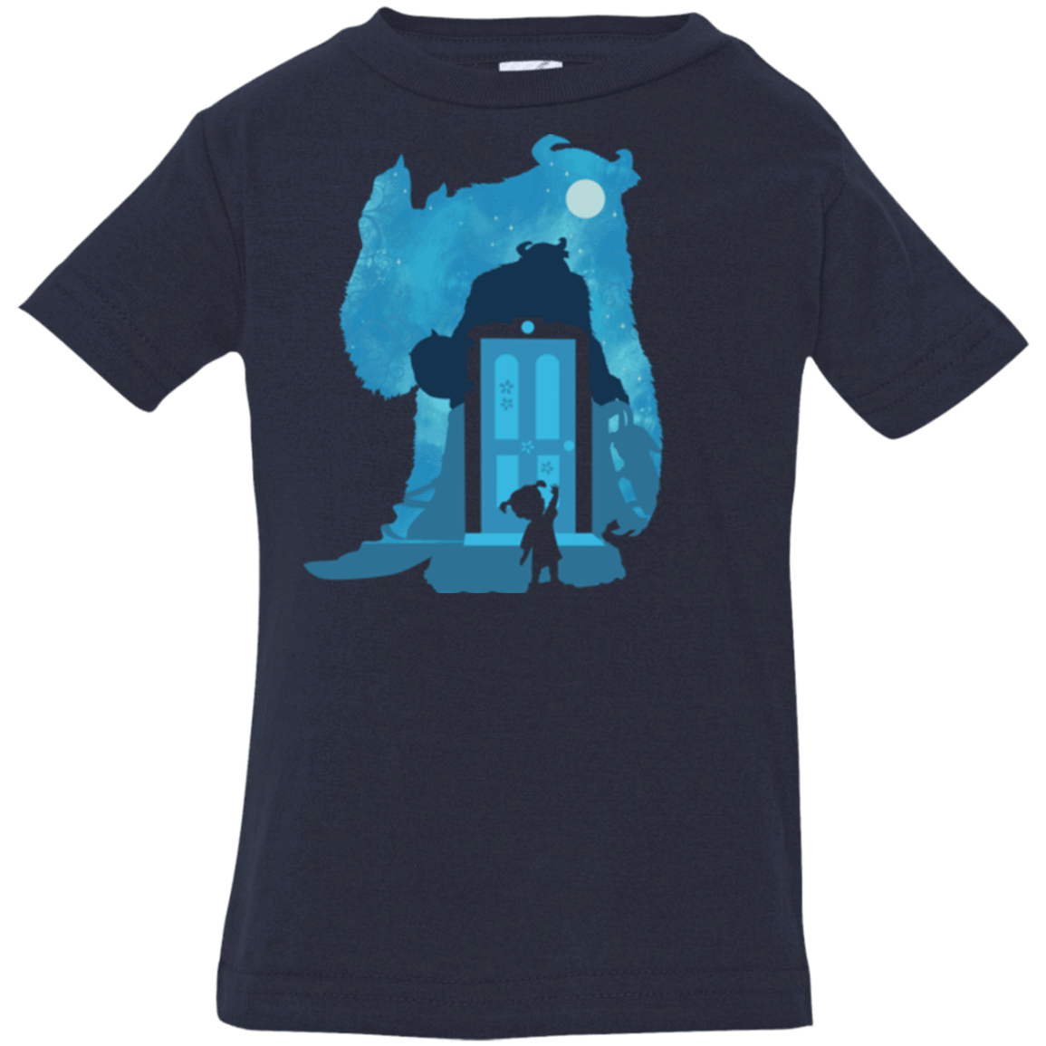 T-Shirts Navy / 6 Months Monster Portrait Infant Premium T-Shirt