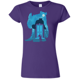 T-Shirts Purple / S Monster Portrait Junior Slimmer-Fit T-Shirt