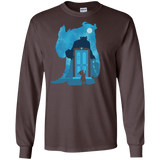 T-Shirts Dark Chocolate / S Monster Portrait Men's Long Sleeve T-Shirt