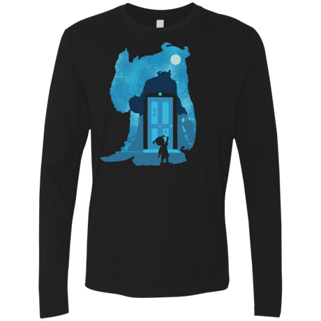 T-Shirts Black / S Monster Portrait Men's Premium Long Sleeve