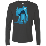 T-Shirts Heavy Metal / S Monster Portrait Men's Premium Long Sleeve