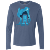 T-Shirts Indigo / S Monster Portrait Men's Premium Long Sleeve