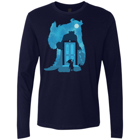 T-Shirts Midnight Navy / S Monster Portrait Men's Premium Long Sleeve