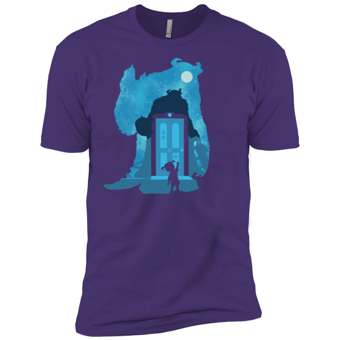 T-Shirts Purple Rush/ / X-Small Monster Portrait Men's Premium T-Shirt