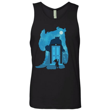 T-Shirts Black / S Monster Portrait Men's Premium Tank Top