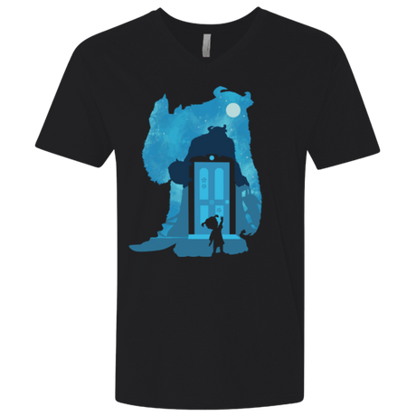 T-Shirts Black / X-Small Monster Portrait Men's Premium V-Neck