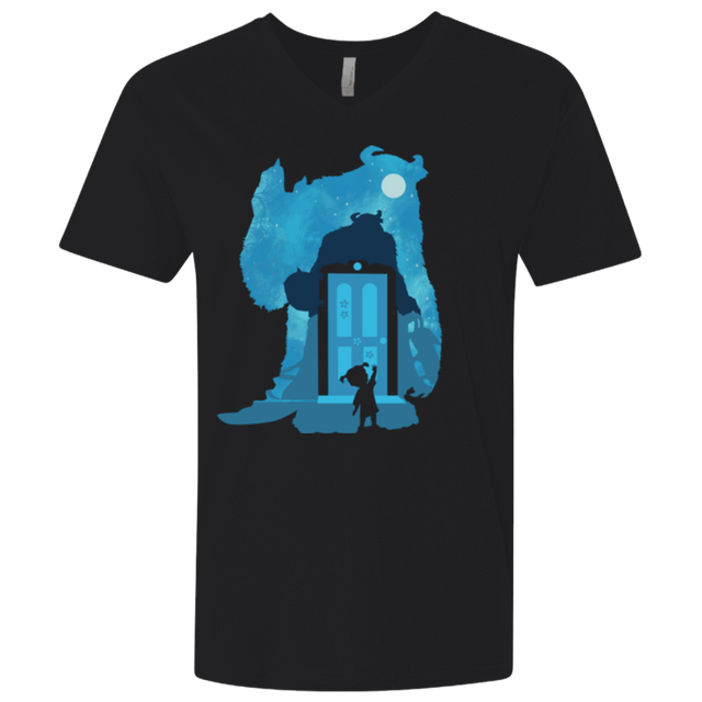 T-Shirts Black / X-Small Monster Portrait Men's Premium V-Neck