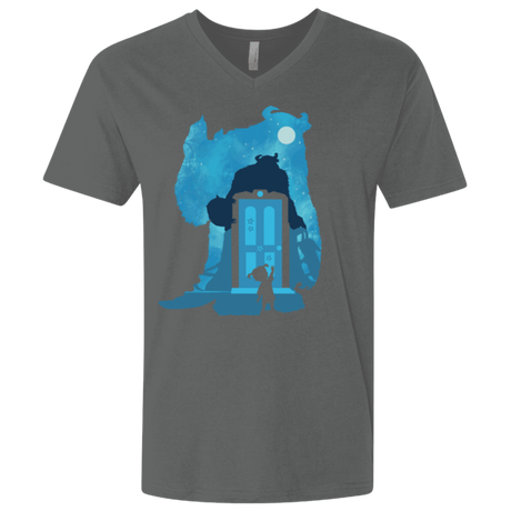 T-Shirts Heavy Metal / X-Small Monster Portrait Men's Premium V-Neck
