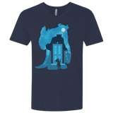 T-Shirts Midnight Navy / X-Small Monster Portrait Men's Premium V-Neck