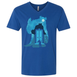 T-Shirts Royal / X-Small Monster Portrait Men's Premium V-Neck