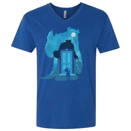 T-Shirts Royal / X-Small Monster Portrait Men's Premium V-Neck
