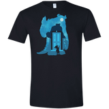 T-Shirts Black / X-Small Monster Portrait Men's Semi-Fitted Softstyle