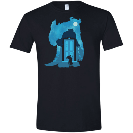 T-Shirts Black / X-Small Monster Portrait Men's Semi-Fitted Softstyle