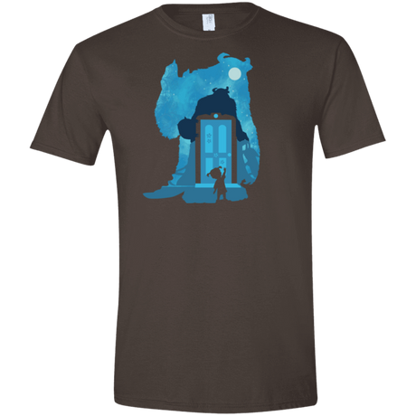 T-Shirts Dark Chocolate / S Monster Portrait Men's Semi-Fitted Softstyle