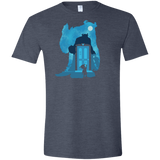 T-Shirts Heather Navy / S Monster Portrait Men's Semi-Fitted Softstyle