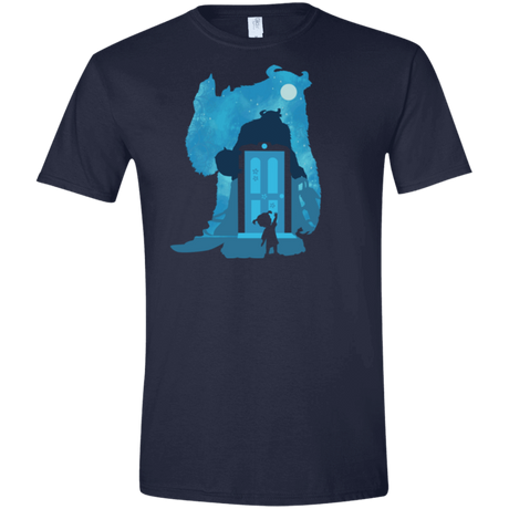 T-Shirts Navy / X-Small Monster Portrait Men's Semi-Fitted Softstyle