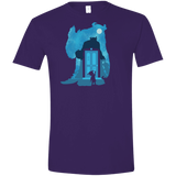 T-Shirts Purple / S Monster Portrait Men's Semi-Fitted Softstyle