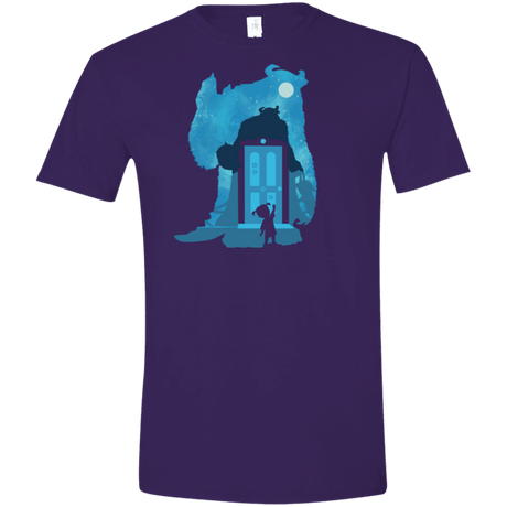 T-Shirts Purple / S Monster Portrait Men's Semi-Fitted Softstyle