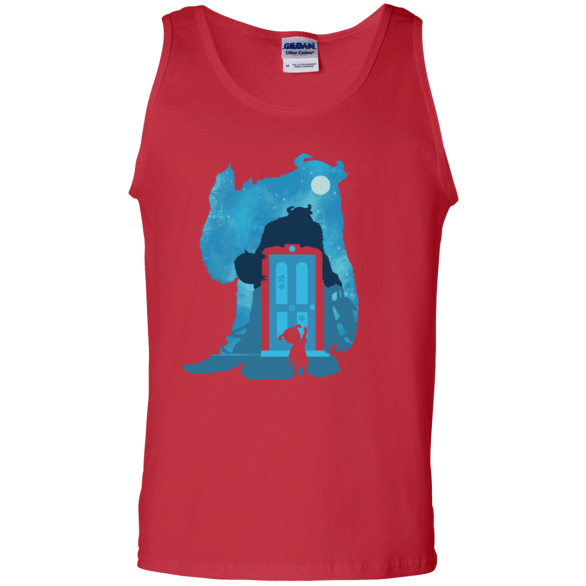T-Shirts Red / S Monster Portrait Men's Tank Top