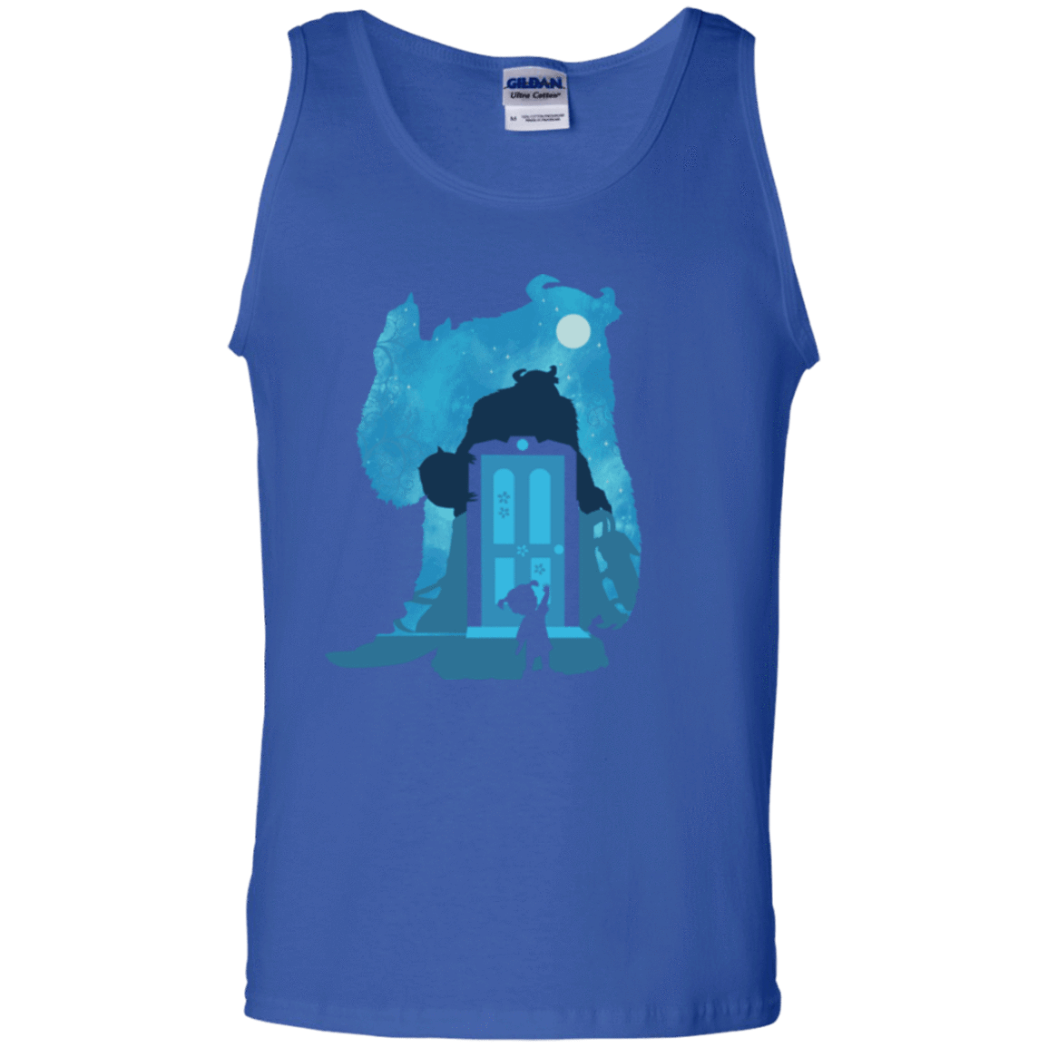 T-Shirts Royal / S Monster Portrait Men's Tank Top