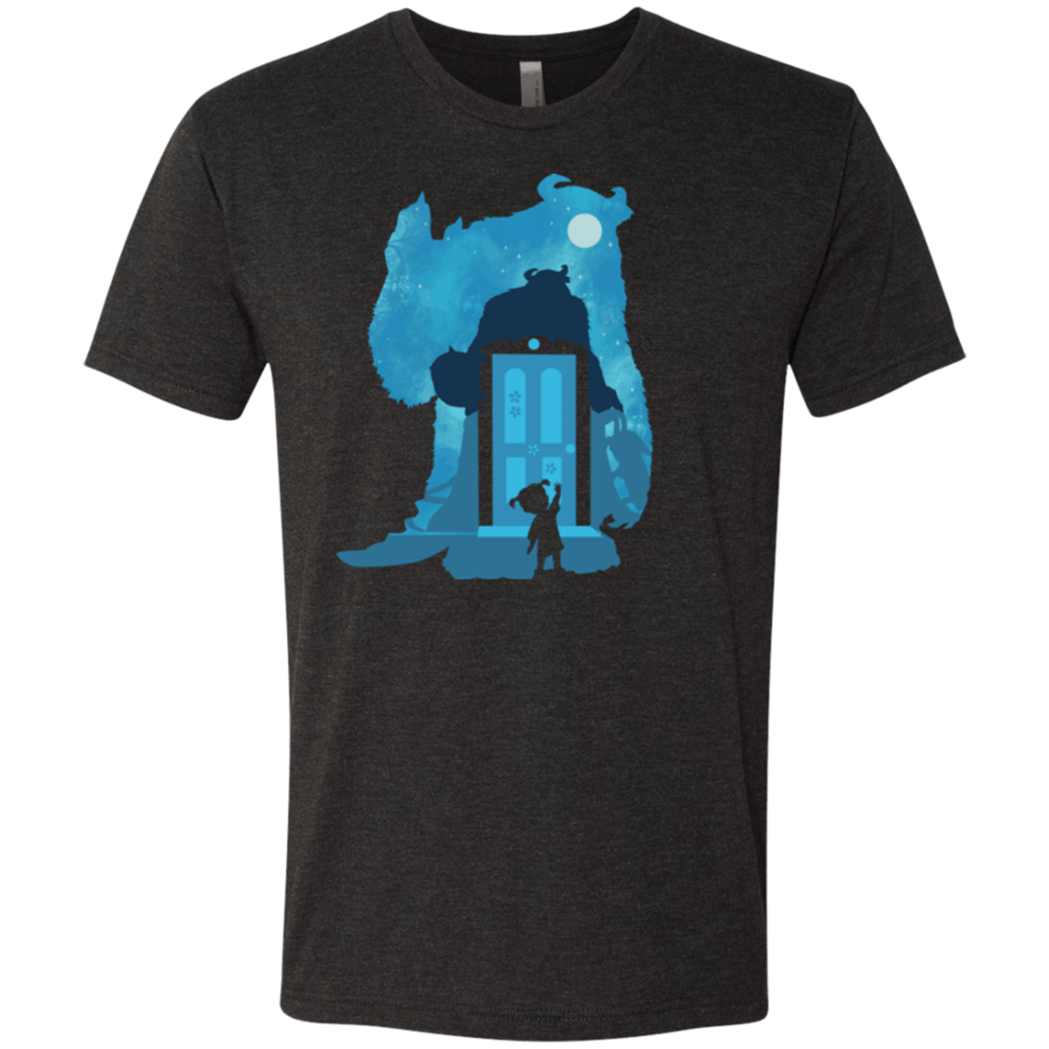 T-Shirts Vintage Black / S Monster Portrait Men's Triblend T-Shirt
