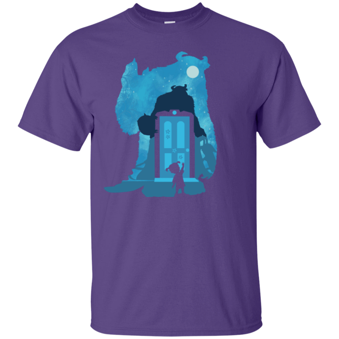 T-Shirts Purple / S Monster Portrait T-Shirt