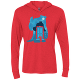 T-Shirts Vintage Red / X-Small Monster Portrait Triblend Long Sleeve Hoodie Tee