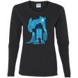 T-Shirts Black / S Monster Portrait Women's Long Sleeve T-Shirt