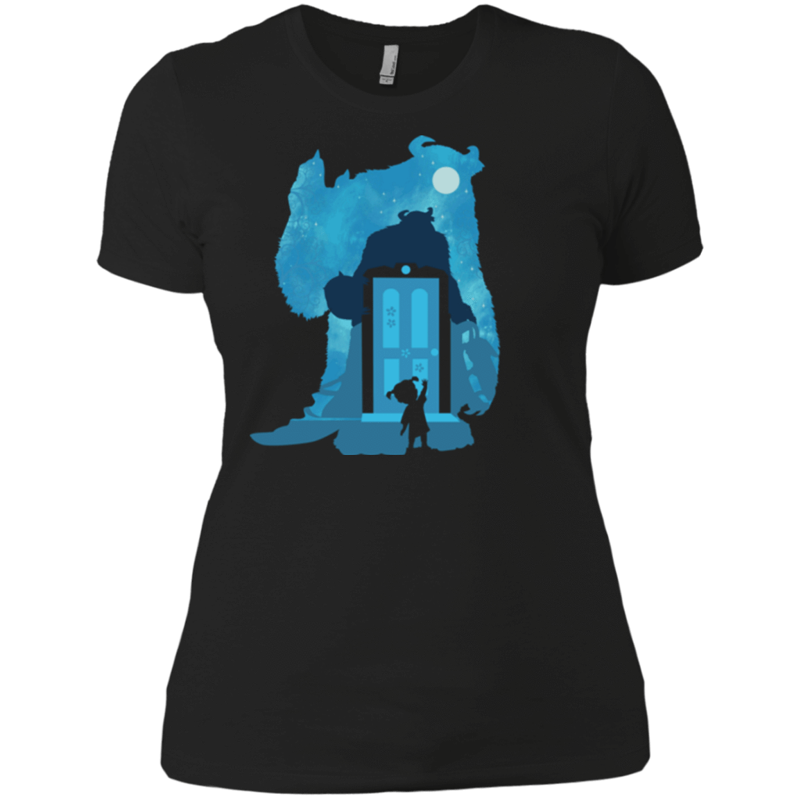 T-Shirts Black / X-Small Monster Portrait Women's Premium T-Shirt