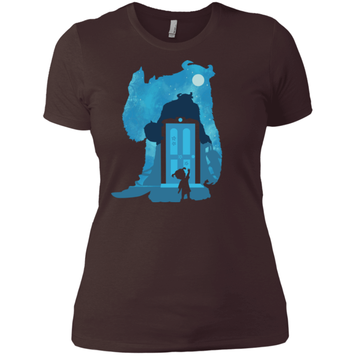 T-Shirts Dark Chocolate / X-Small Monster Portrait Women's Premium T-Shirt