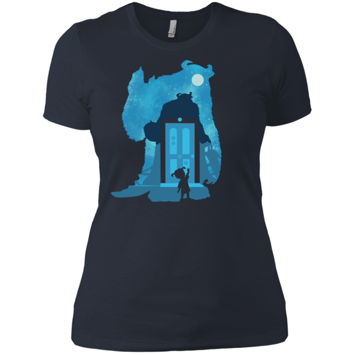 T-Shirts Indigo / X-Small Monster Portrait Women's Premium T-Shirt