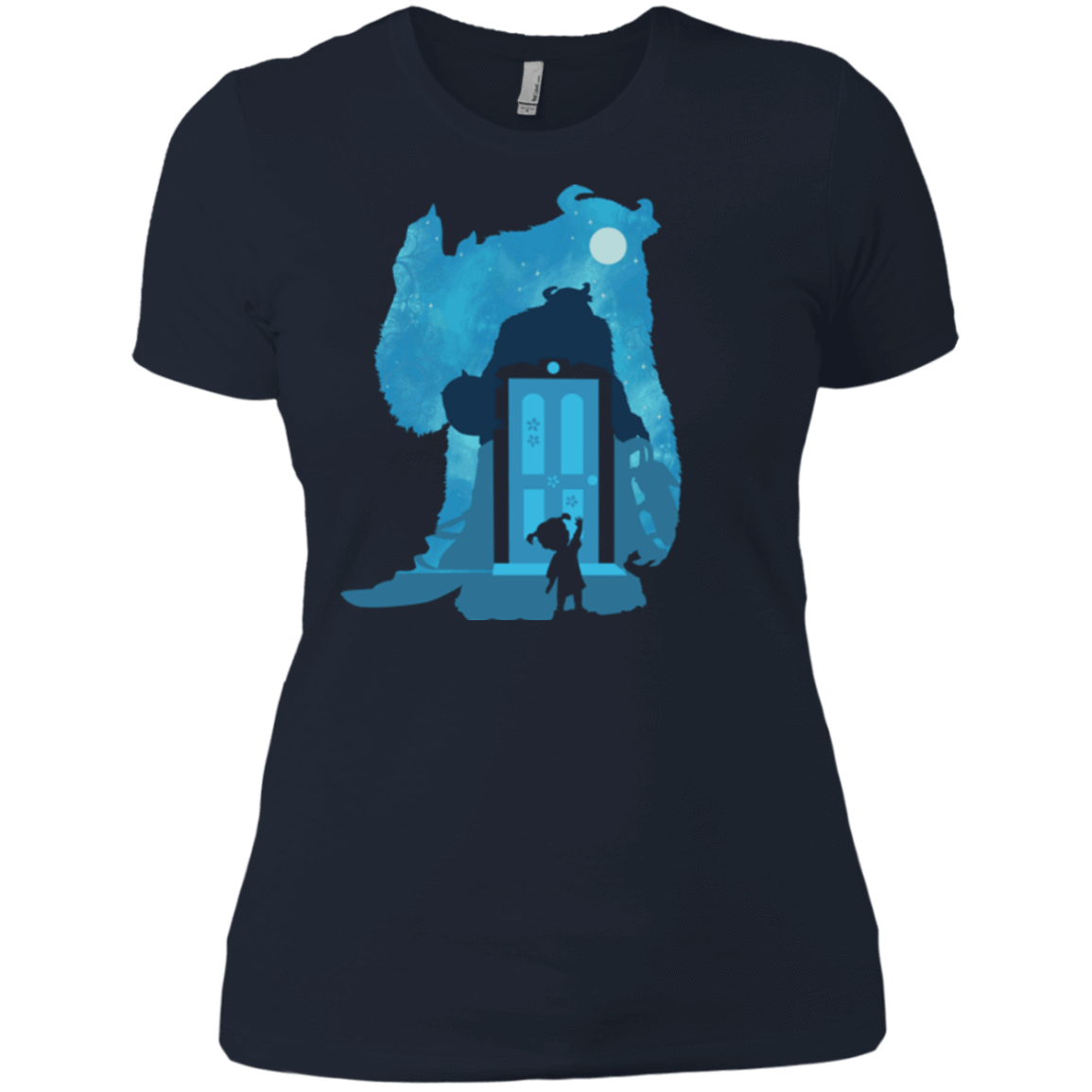 T-Shirts Midnight Navy / X-Small Monster Portrait Women's Premium T-Shirt