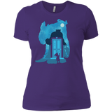 T-Shirts Purple Rush/ / X-Small Monster Portrait Women's Premium T-Shirt