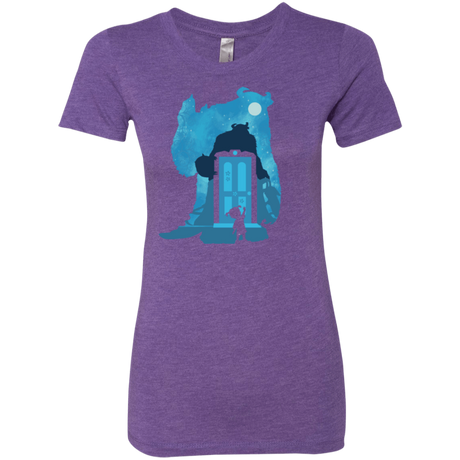 T-Shirts Purple Rush / S Monster Portrait Women's Triblend T-Shirt