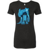 T-Shirts Vintage Black / S Monster Portrait Women's Triblend T-Shirt